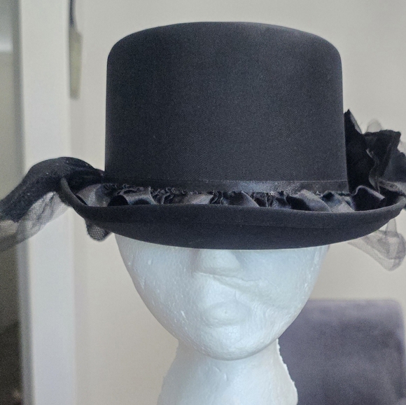Accessories - Haut-De-Forme black Gothique Halloween Hat Adult Pre-Owned